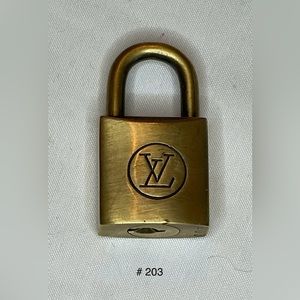 LOUIS VUITTON (LV) 200 SERIES LOCK WITHOUT KEY (PICK 1)